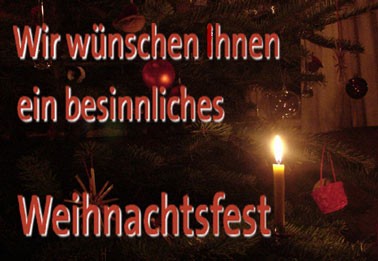 schöne Weinachten